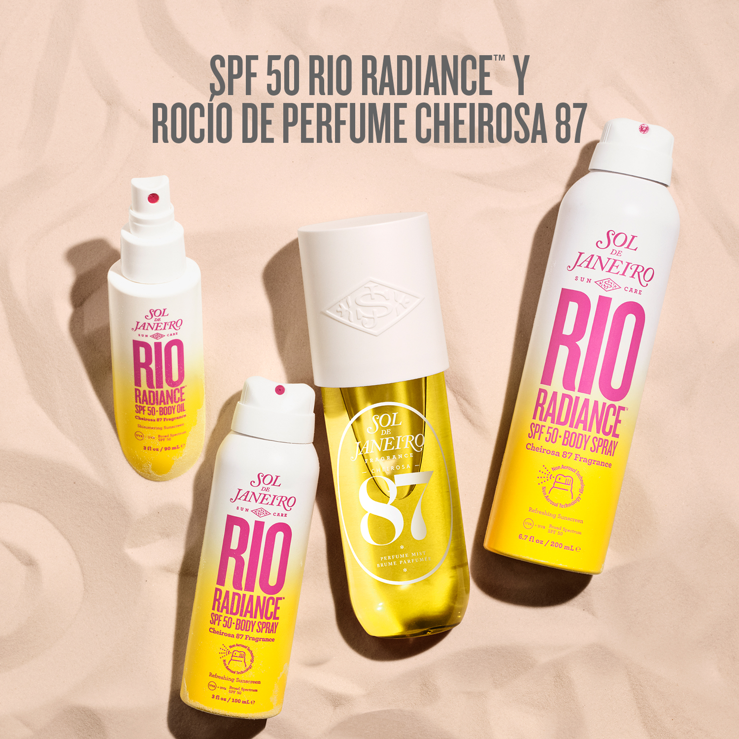 RIO RADIANCE™ SPF 50 BODY SPRAY SUNSCREEN WITH NIACINAMIDE (SPRAY CORPORAL CON PROTECCIÓN SOLAR)